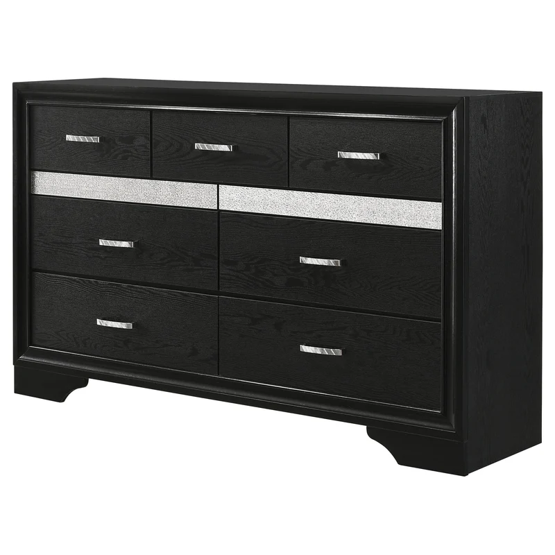 Coaster Furniture Miranda 206363 7-Drawer Dresser - Black