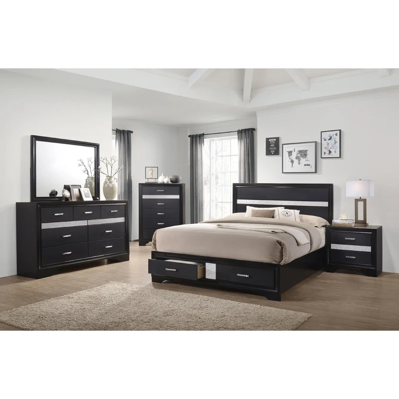 Coaster Furniture Miranda 206363 7-Drawer Dresser - Black