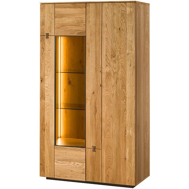 Vitrina de madera roble MINURA 15 | LoftStory