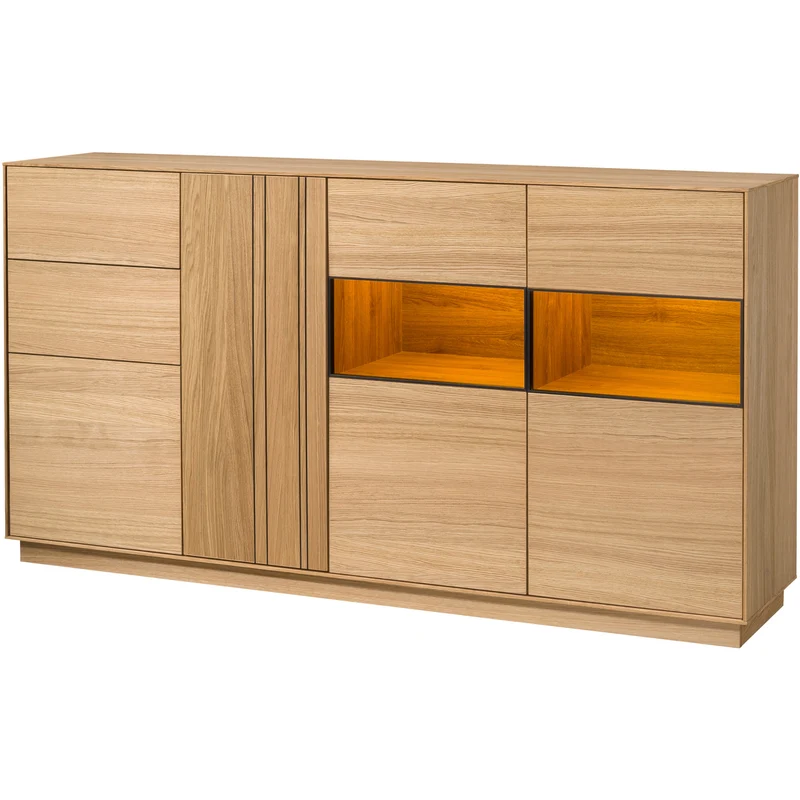 Aparador de madera roble JOIN 47 | LoftStory