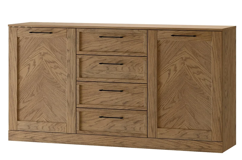 Cómoda de madera roble COZY 47 | LoftStory