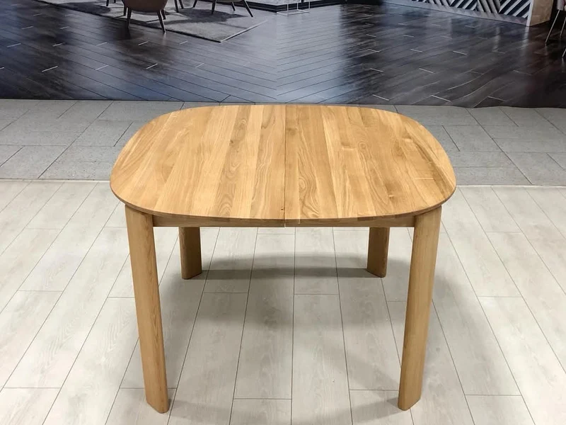 Mesa de comedor redonda extensible madera maciza roble Victoria | NordicStory
