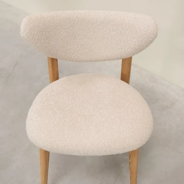 Pack de Sillas de madera maciza roble Nube | NordicStory