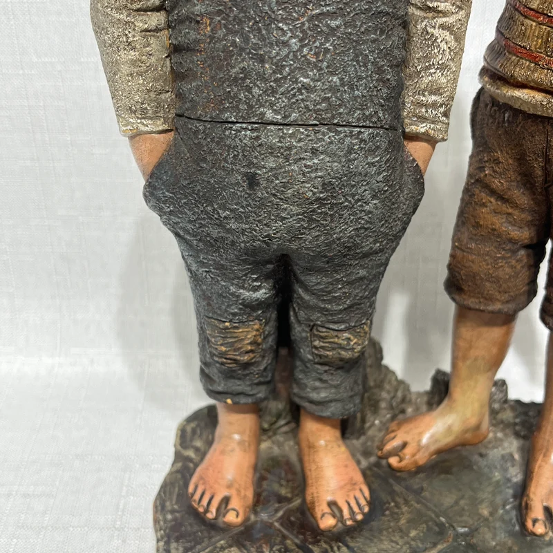 Figura terracota 'Niños' B. Bloch & Company 1900-1910