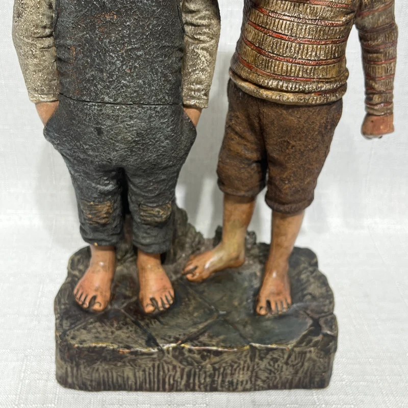 Figura terracota 'Niños' B. Bloch & Company 1900-1910