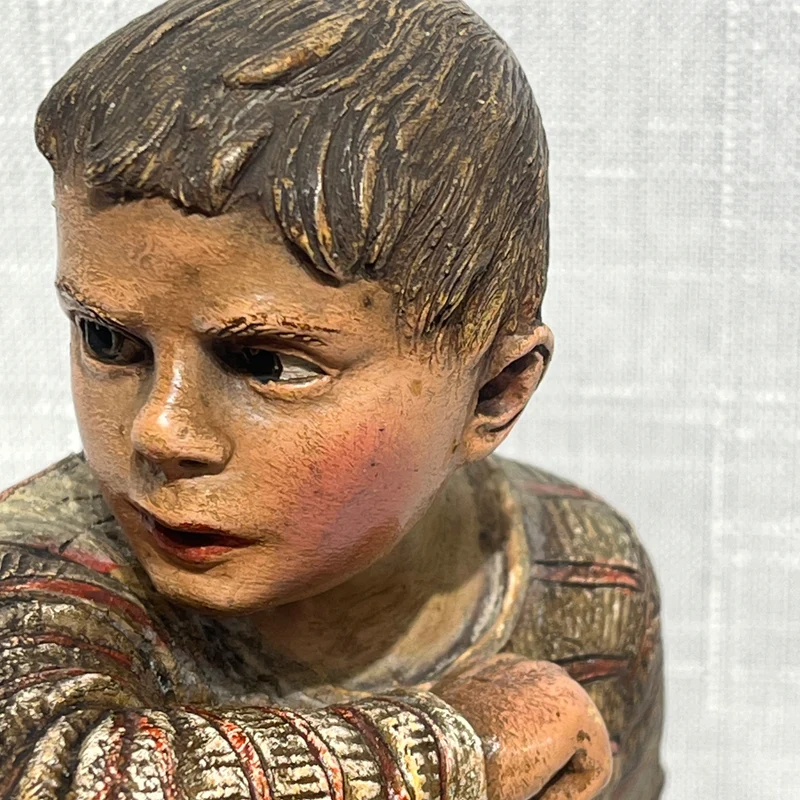Figura terracota 'Niños' B. Bloch & Company 1900-1910