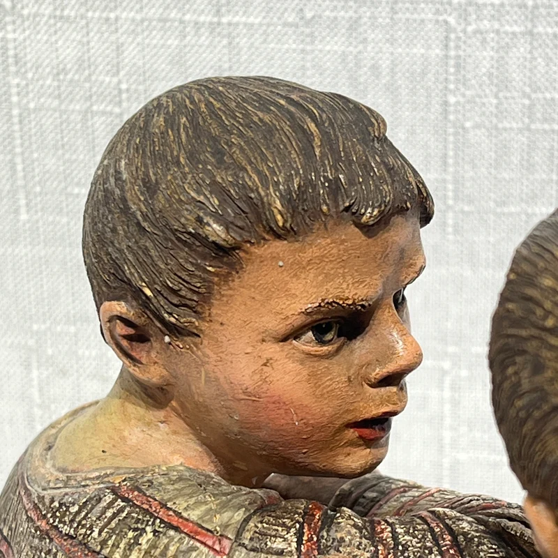 Figura terracota 'Niños' B. Bloch & Company 1900-1910