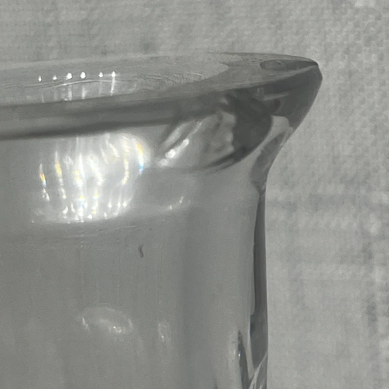 Decantador inglés de cristal tallado para oporto Crown Staffordshire
