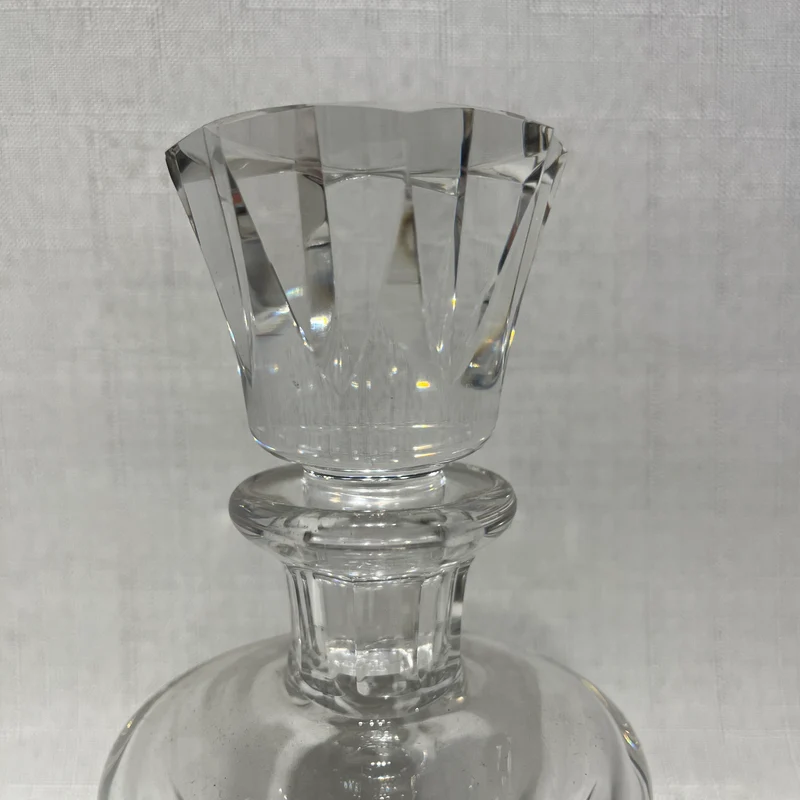 Licorera francesa cristal tallado Baccarat modelo 'Polignac' segunda mitad S.XX