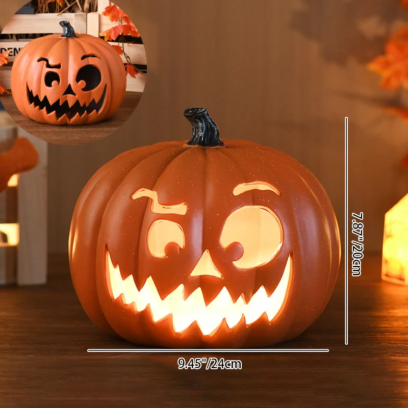 Modern Art Deco PE Pumpkin-Shaped LED Floor Lamp For Living Room