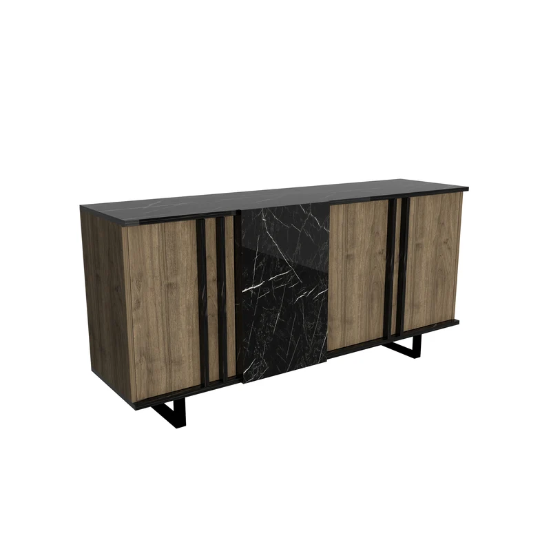 Fido Sideboard with Cabinets and Shelves