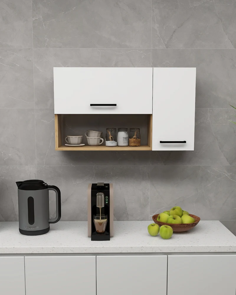 Akasya Multi Purpose Wall Mounted Cabinet Shelf