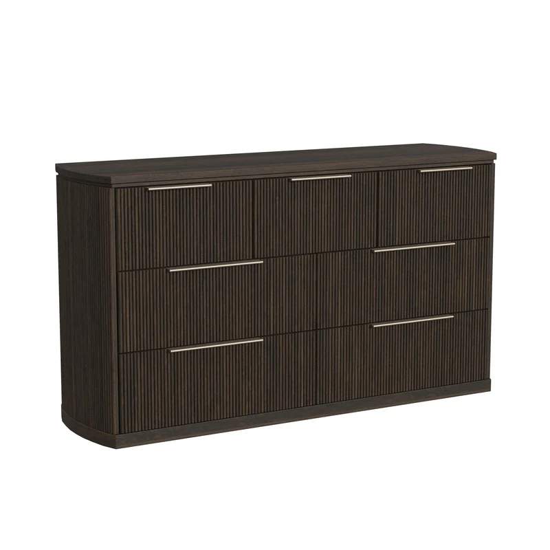 Elements International Sylvie B-16000-5-DR 7-Drawer Dresser