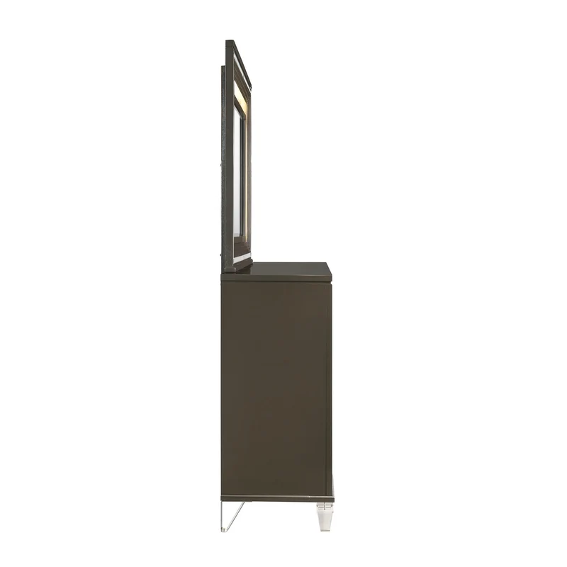 Elements International Twenty Nine TN600DRMR Dresser w/ Mood Lighting Mirror