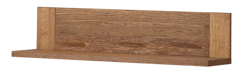 Estante de pared madera roble rústico VELVET 34 | LoftStory