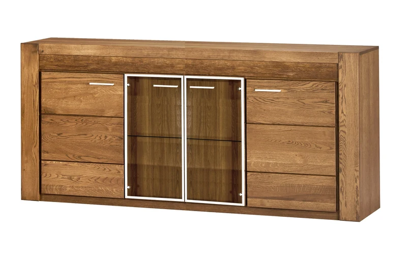 Aparador madera de roble rústico VELVET 49 | LoftStory