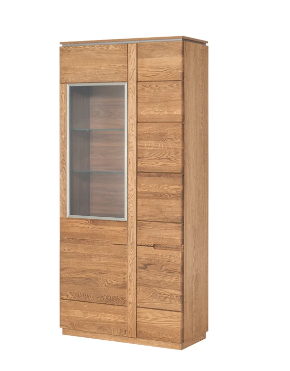 Vitrina madera maciza de roble MONTENEGRO 12 | LoftStory