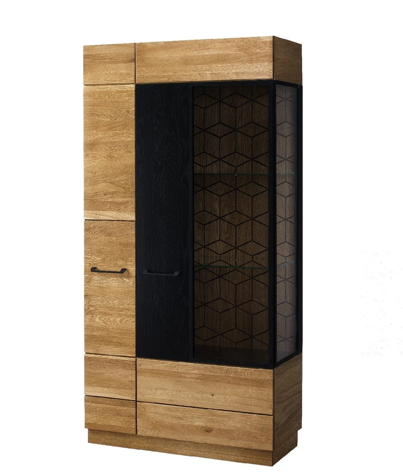 Vitrina madera de roble MOZAIK 12 | LoftStory