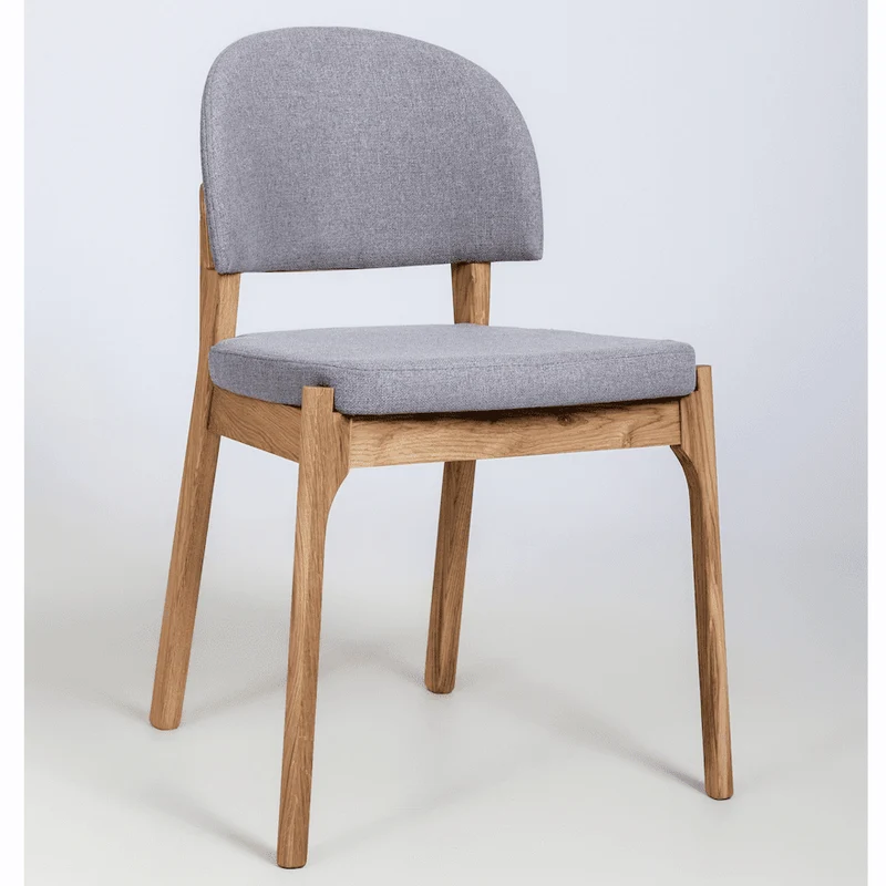 Pack de 2 o 4 Sillas de Madera Maciza de Roble Astrid | NordicStory