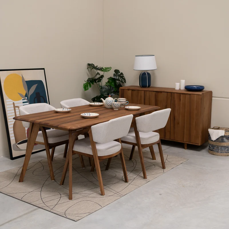 Silla de madera maciza roble o nogal SWEDEN | NordicStory