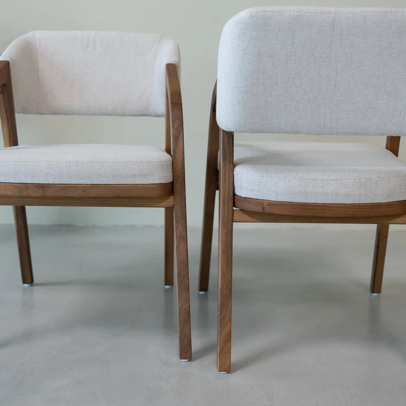 Silla de madera maciza roble o nogal SWEDEN | NordicStory