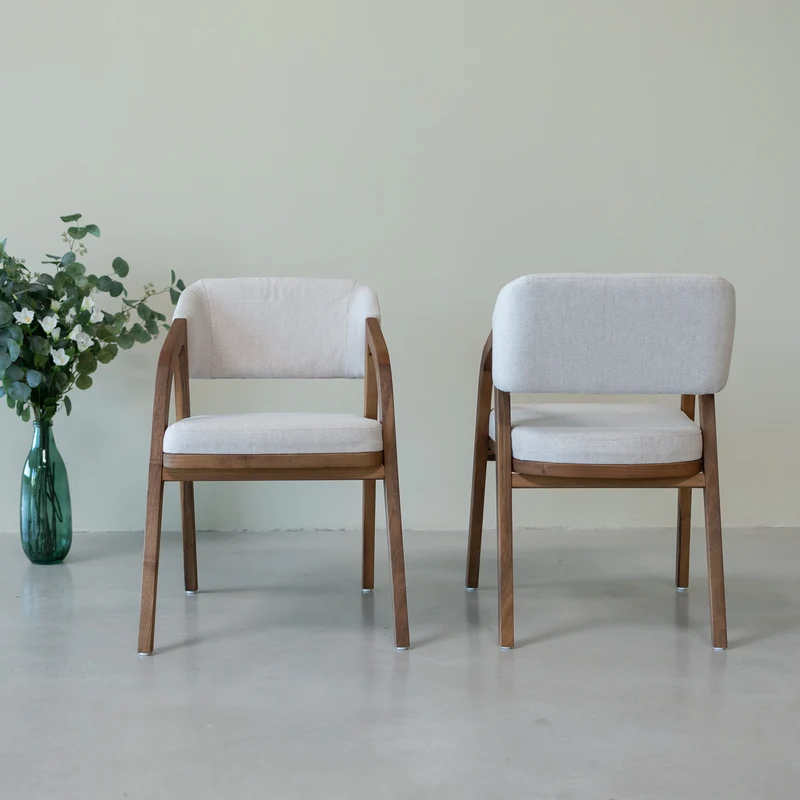 Silla de madera maciza roble o nogal SWEDEN | NordicStory