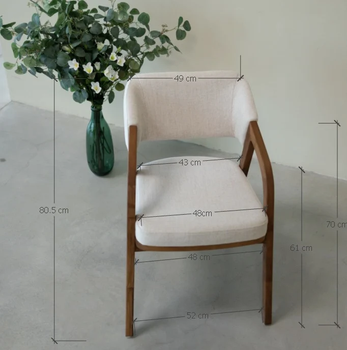 Silla de madera maciza roble o nogal SWEDEN | NordicStory
