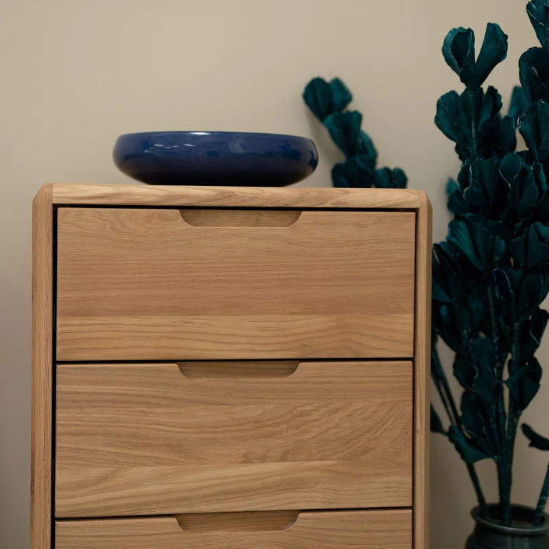 Cómoda de madera maciza SWEDEN 4 | NordicStory