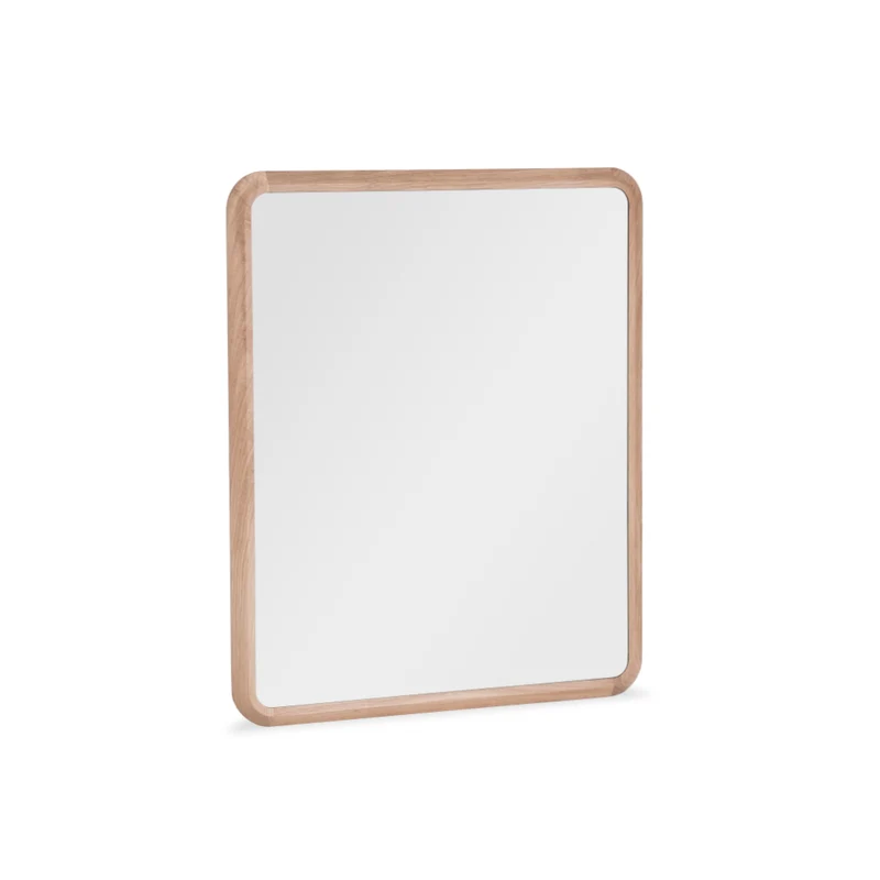 Espejo de pared de madera maciza SWEDEN | NordicStory