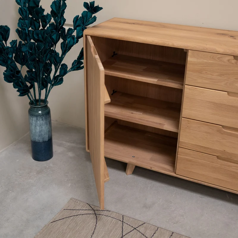 Cómoda de madera maciza SWEDEN 2.4 | NordicStory