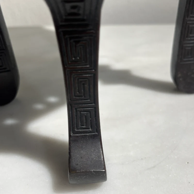 Quemador de incienso en bronce patinado con perro de Fo periodo Meiji Japón s.XIX