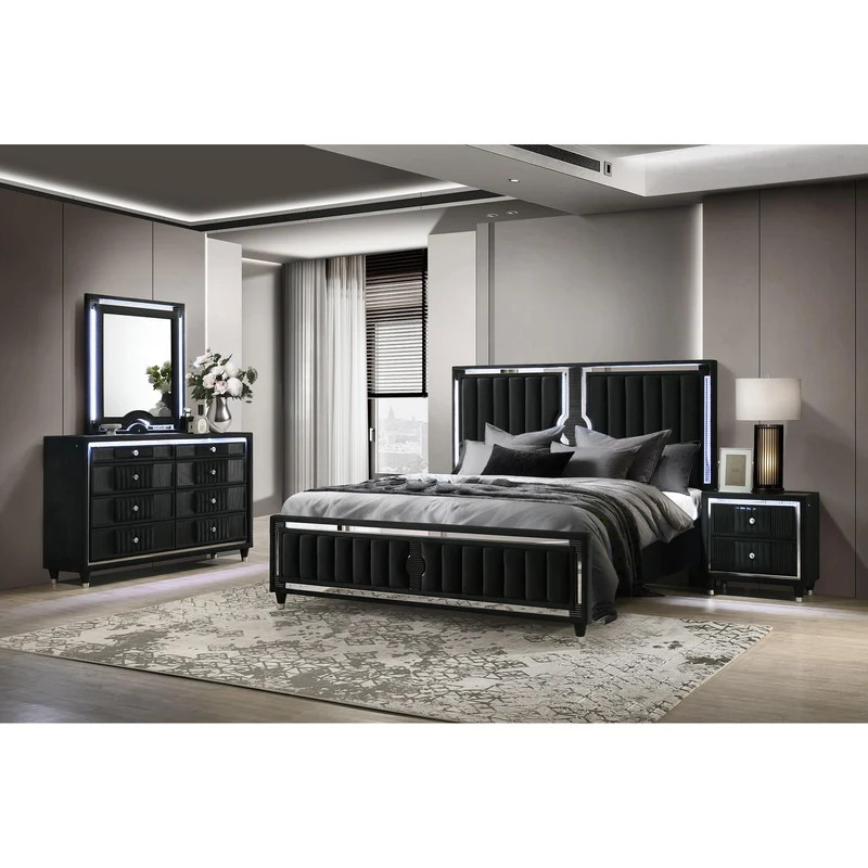 Coaster Furniture Ravenne 223191Q-S4 6 pc Queen Panel Bedroom Set