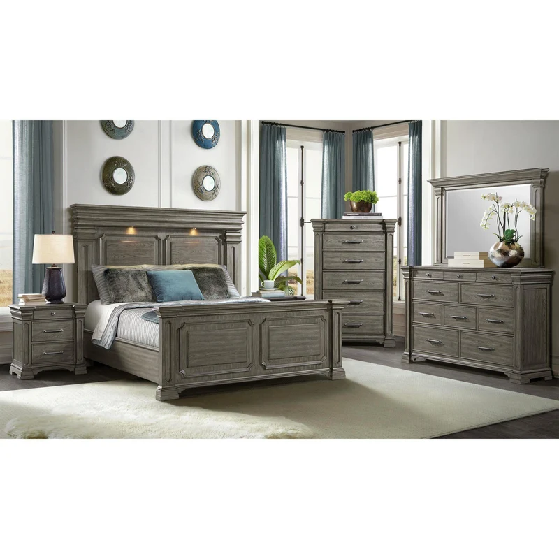 Elements International Kings Court B.10315.DR 10-Drawer Dresser