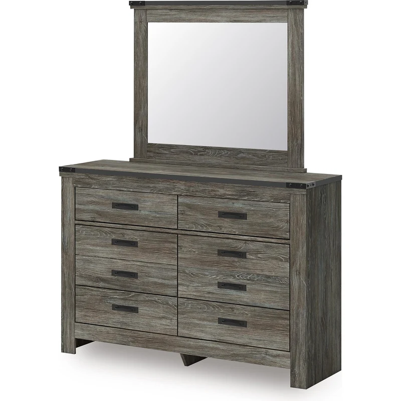 Signature Design by Ashley Frandern B4480B1 Dresser and Mirror