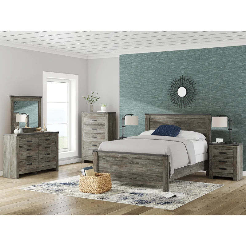 Signature Design by Ashley Frandern B4480B1 Dresser and Mirror