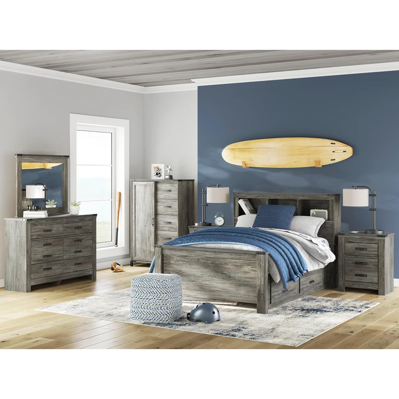 Signature Design by Ashley Frandern B4480B1 Dresser and Mirror