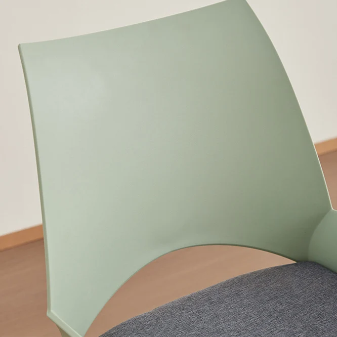 Contemporary Industrial Trapezoidal Plastic Carbon Steel Fabric Sponge Rotatable Ergonomics Desk Chair Backrest Armrest For Home Office