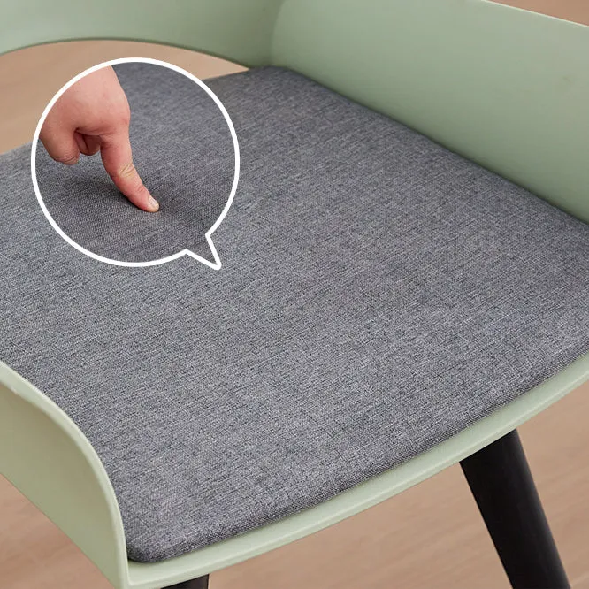 Contemporary Industrial Trapezoidal Plastic Carbon Steel Fabric Sponge Rotatable Ergonomics Desk Chair Backrest Armrest For Home Office