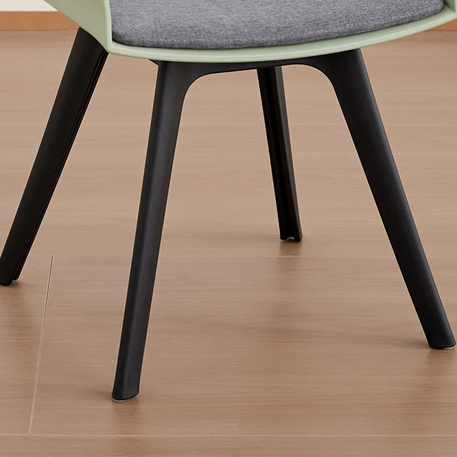 Contemporary Industrial Trapezoidal Plastic Carbon Steel Fabric Sponge Rotatable Ergonomics Desk Chair Backrest Armrest For Home Office