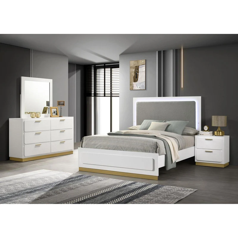 Coaster Furniture Caraway 224771Q-S4 6 pc Queen Panel Bedroom Set