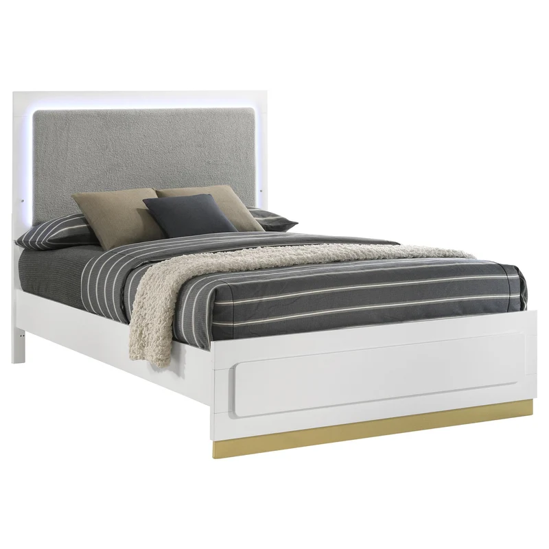Coaster Furniture Caraway 224771KE-S5 7 pc King Panel Bedroom Set