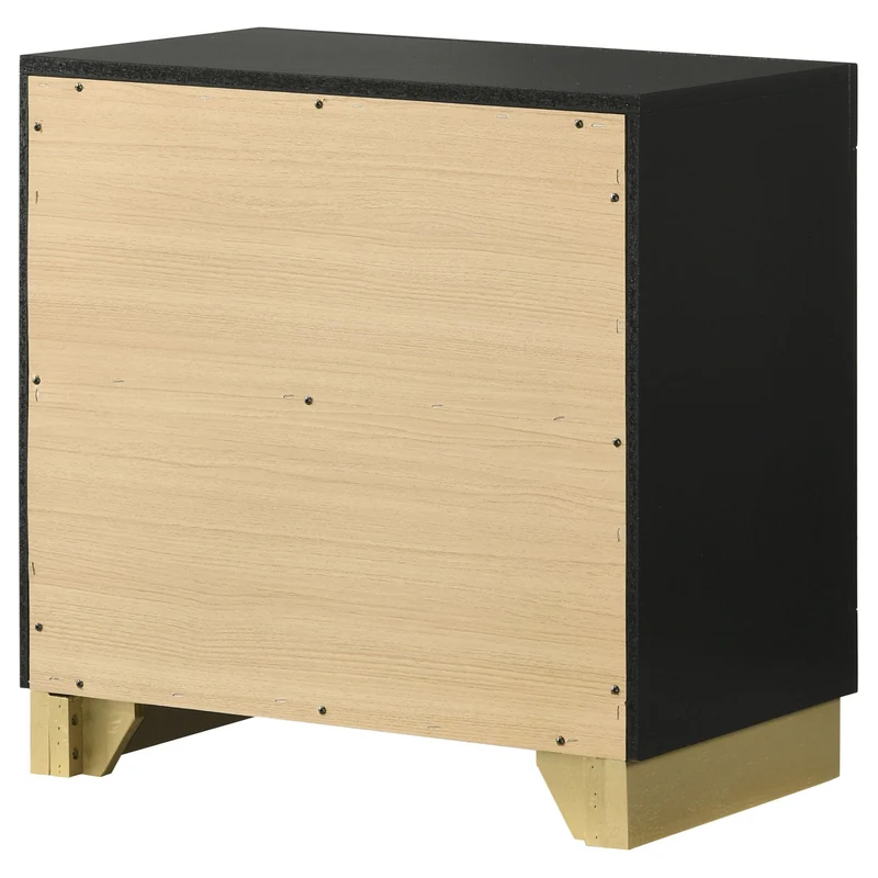 Coaster Furniture Caraway 224782 2-Drawer Nightstand - Black