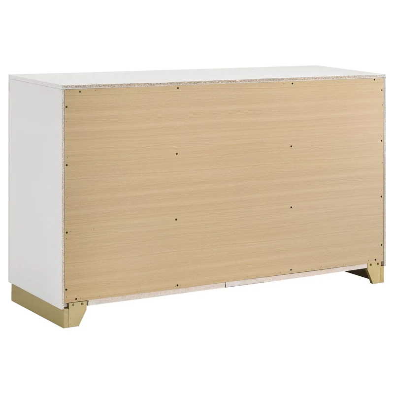 Coaster Furniture Caraway 224773 6-Drawer Dresser - White