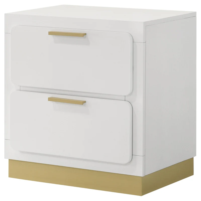 Coaster Furniture Caraway 224772 2-Drawer Nightstand - White