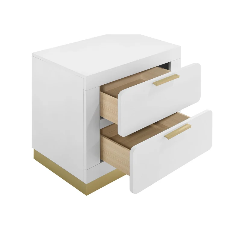 Coaster Furniture Caraway 224772 2-Drawer Nightstand - White