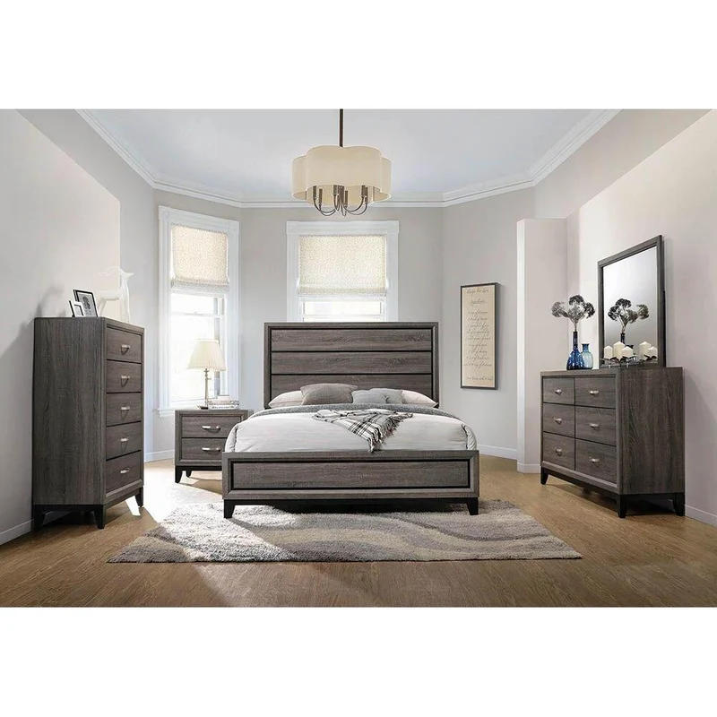 Coaster Furniture Watson 212421KE 7 pc King Panel Bedroom Set