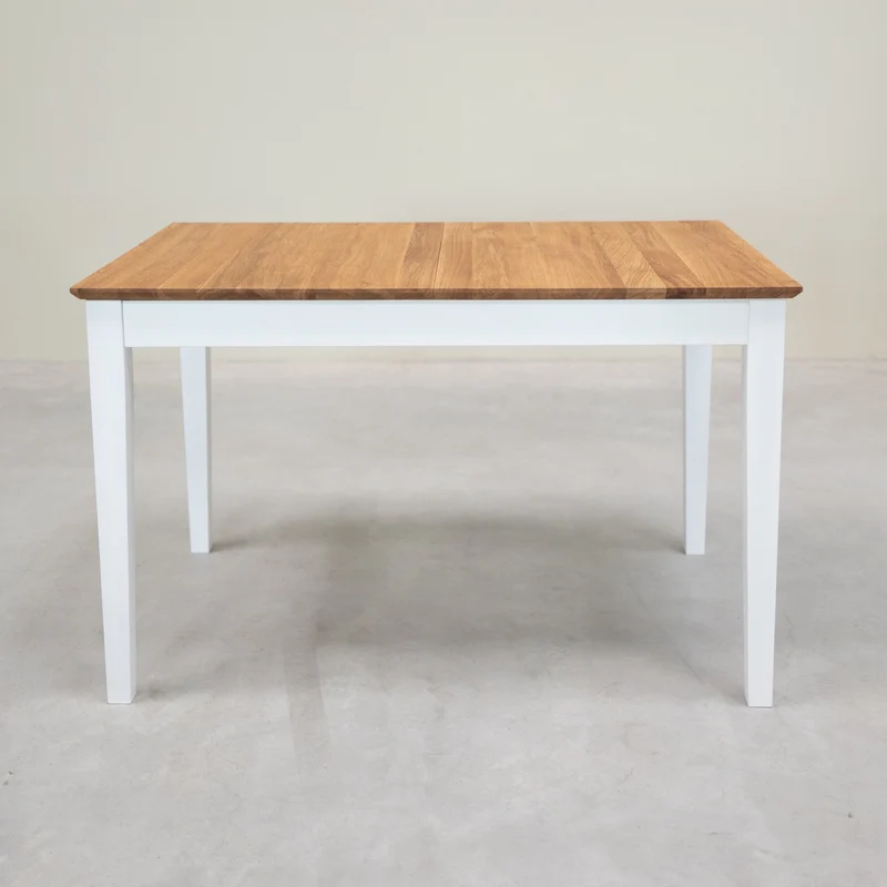 Mesa de comedor extensible de madera maciza Lausanne | NordicStory