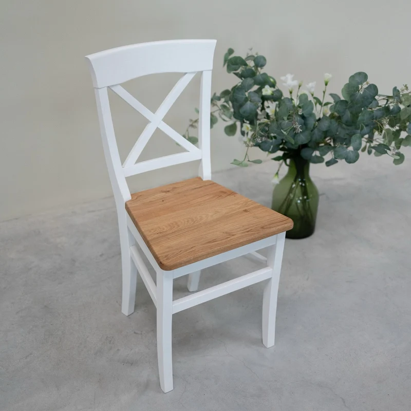 Pack de 2 o 4 sillas de comedor madera maciza Lausanne | NordicStory
