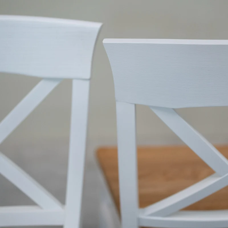 Pack de 2 o 4 sillas de comedor madera maciza Lausanne | NordicStory