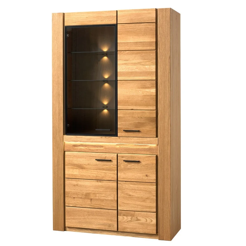 Vitrina madera de roble VELVET 12 | LoftStory